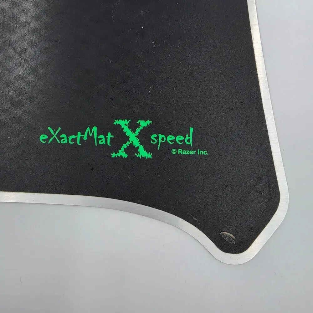 VTG Y2K Razer eXactMat X-Control Dual Sided Aluminum Gaming Mouse Pad Mat RARE